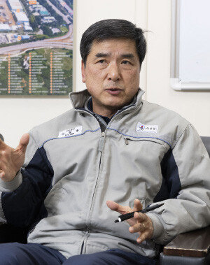 이동용 한화오션 사내협력사 협의회 회장. [홍중식 기자]