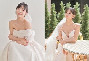 조현영, 웨딩 화보 깜짝 공개…누구랑 결혼 해? [DA★]