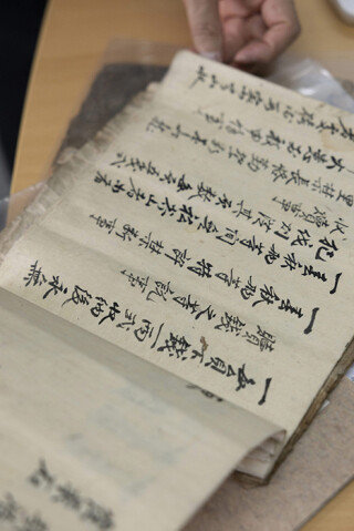 산림계 기록물에는 계원 명부와 장부 등 계 운영에 필요한 여러 정보가 담겨 있다. 지호영 기자