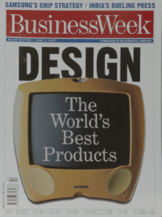 1997년 6월 2일 미국의 경제 주간지 ‘비즈니스위크’는 삼성전자의 디자인을 주제로 표지를 만들었다. 삼성 50년사