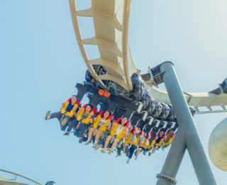 경주월드의 롤러코스터 ‘파에톤’. 경주월드 홈페이지