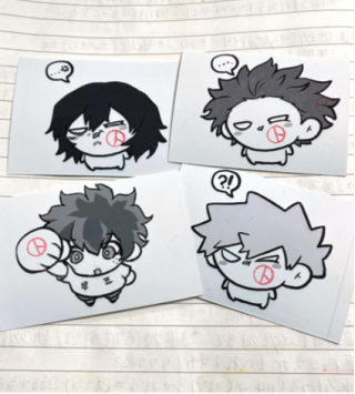 Z세대는 좋아하는 캐릭터 일러스트에 투표 도장을 찍는다. 김상하 제공