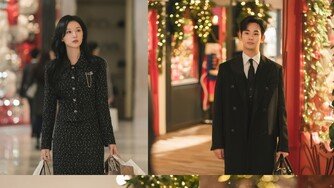 '미리 메리 크리스마스' 김수현X김지원의 낭만 가득한 밤 (눈물의 여왕)