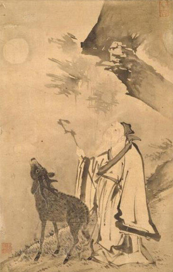 조선 화가 김시의 ‘선록완월도’. [한국민족문화대백과사전]