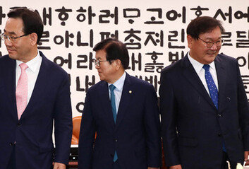 여야 원내대표, 朴국회의장 주재 11시 비공개 회동…원구성 담판