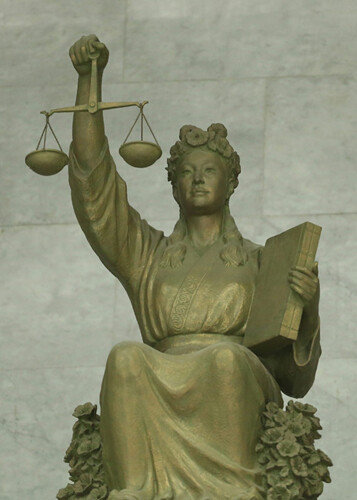 대법원의'정의의 여신상'[동아DB]