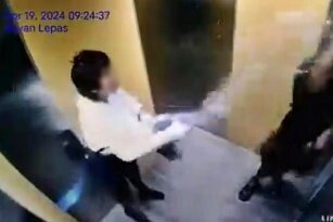 다운증후군 남성이 엘리베이터 타자 끓는 물 뿌린 말레이시아 여성