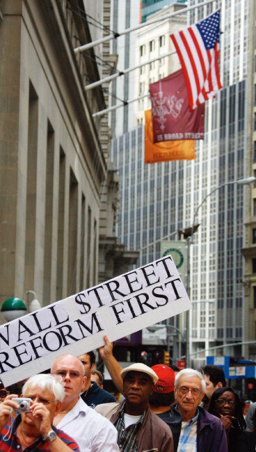 2008년 서브프라임 모기지 사태로 세계시장에서 부동산 관련 채권은 신뢰를 잃었다. [AP=뉴시스]