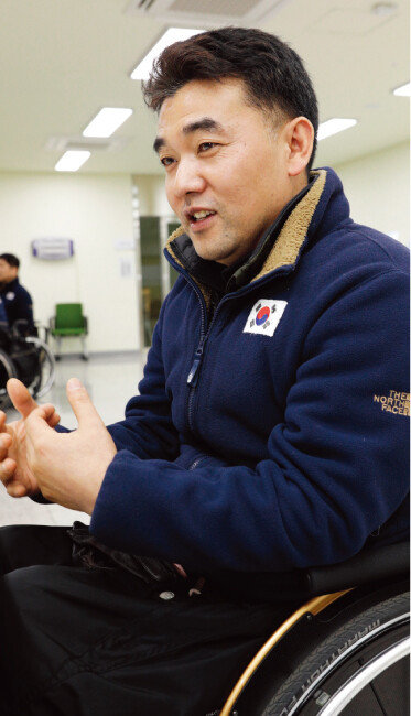 차재관 선수. [박해윤 기자]