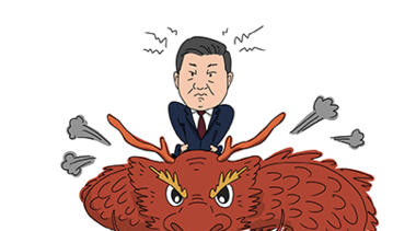 [신동아 만평 ‘안마봉’] 2026년 ‘반중 지도자군(群)’의 행진