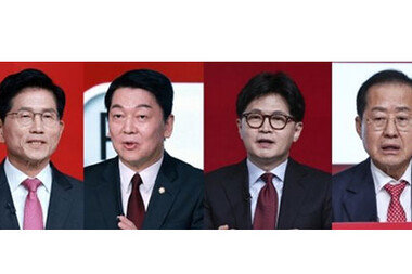 김문수·안철수·한동훈·홍준표… 국힘 대선 경선 4강 진출