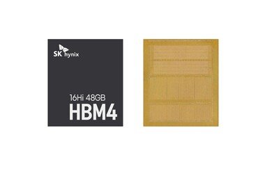 SK하이닉스, HBM4 16단 48GB 제품 첫선
