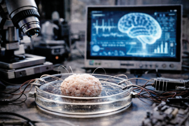 인간 뇌세포 컴퓨터에 넣는 오가노이드 지능 연구 