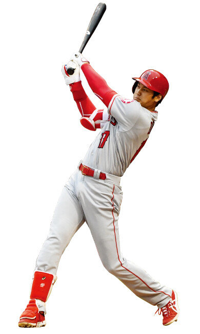 투수와 타자 양쪽에서 좋은 활약을 펼치고 있는 미국 메이저리그 오타니 쇼헤이(LA 에인절스). [동아DB]