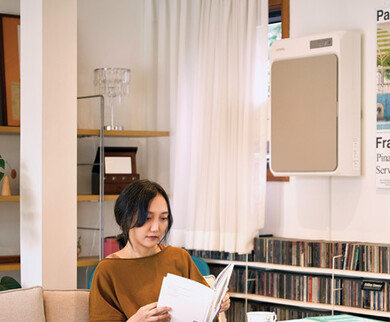 “건강한 공기로 바뀐 일상, 숨쉬는 집에 놀러오세요” 