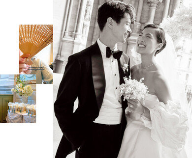 지방시 가문 며느리 된 정다혜 웨딩 스토리  