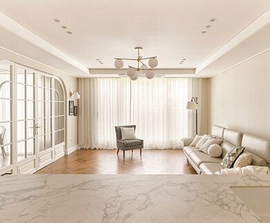 프렌치 모던 감성의 아파트 리노베이션 