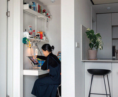 다섯 식구 색깔 담긴 ‘숨 쉬는 집’ 