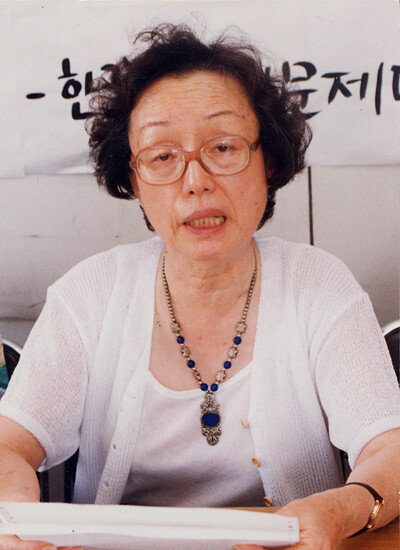 윤정옥 이화여대 명예교수. [동아DB]