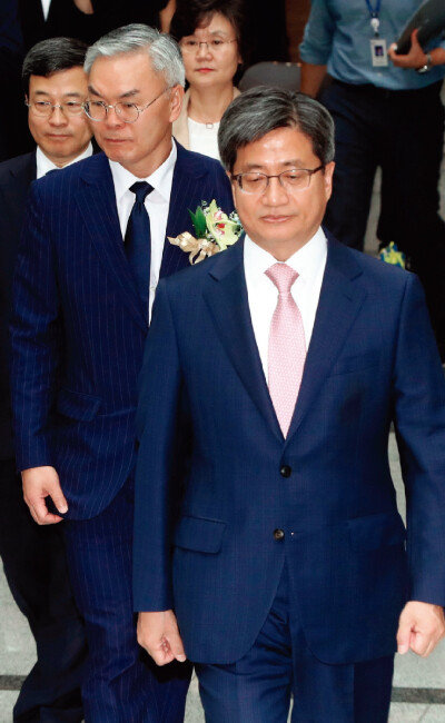 김명수 대법원장(맨 앞). [동아DB]