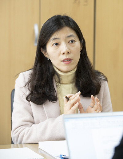 임은경 노사발전재단 인천중장년일자리희망센터 소장. [지호영 기자]