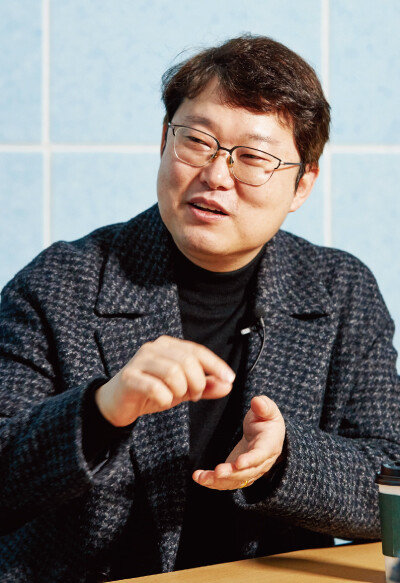 김학렬 스마트튜브 소장. [홍중식 기자]