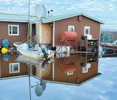 ‘온난화로 강 범람’ 위기 알래스카, 마을 통째로 옮긴다
