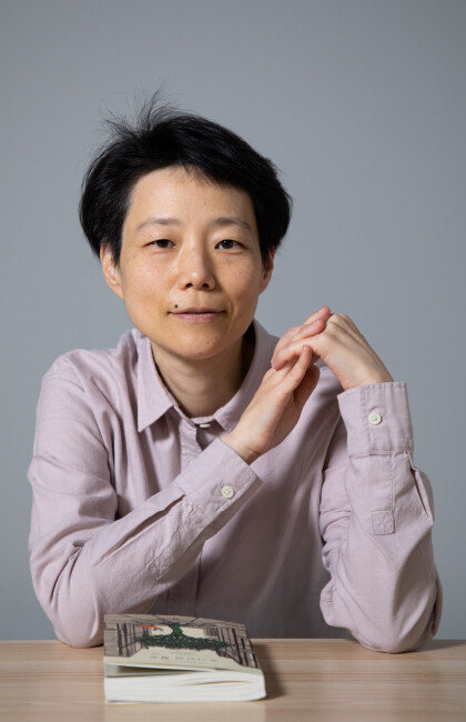 박혜윤 작가는 “내가 추구하는 건 자유다. 행복과는 다르다”고 말했다. [박해윤 기자]