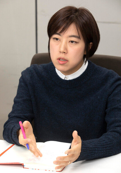 이윤정 전 광명시의원. [박해윤 기자]