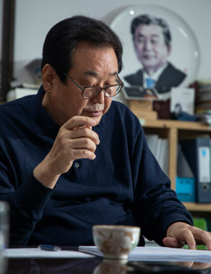 김무성 의원은 “황교안·유승민이 살기 위해서라도 통합해야지 무슨 방법이 있나”라고 말했다. [조영철 기자]