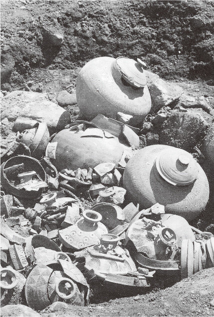 1926년 경북 경주시 황남동에서 
신라시대 토기와 토우가 대거 발굴됐다. [국립경주문화재연구소 제공]