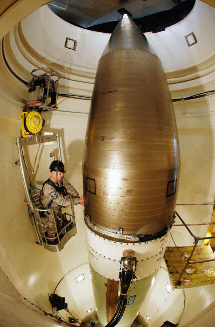 미국의 현용 대륙간탄도미사일(ICBM) 미니트맨-Ⅲ. [뉴시스]