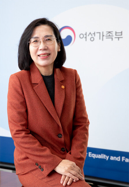 김현숙 장관은 11월 18일 “여성가족부 폐지라는 소임은 무겁지만 양성평등 정책과 윤석열 정부의 성공을 위해 개인의 편함을 고려하지 않고 자리를 맡았다”고 말했다. [지호영 기자]