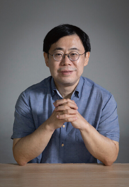 1세대 정치평론가 유창선 박사. [박해윤 기자]