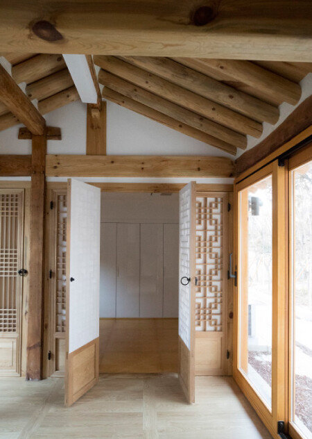 개량한옥의 내부 구조. [건축사무소 기오헌 제공]