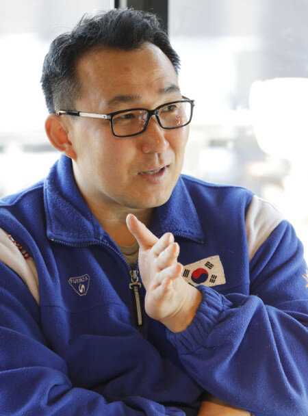 강광배 교수는 1998년부터 2010년까지 4회 연속 동계올림픽에 출전했다. [박해윤 기자]
