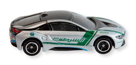 BMW i8 모델 두바이 경찰차. 