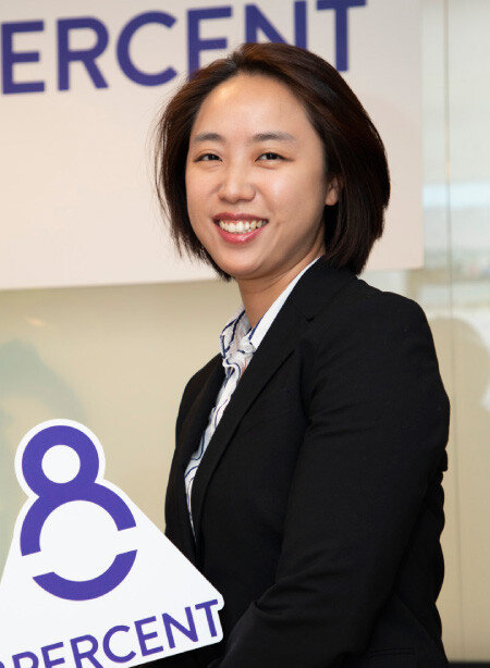 이효진 8퍼센트 대표. [조영철 기자]