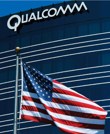 세계 4위 반도체 기업 퀄컴은 3위 브로드컴과 인수합병을 추진 중이다. [뉴시스]