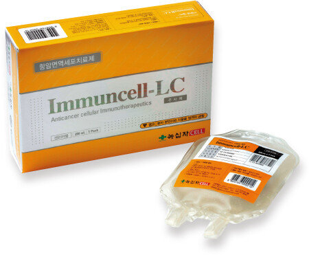 환자의 면역세포를 채혈해 제조하는 GC녹십자셀의 면역세포치료제 ‘이뮨셀-엘씨’. [사진 제공·GC녹십자셀]