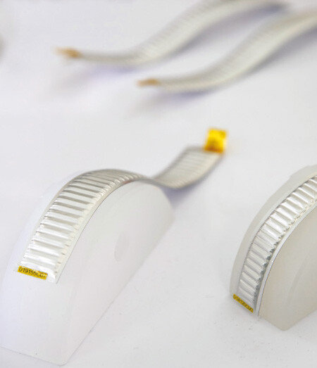 리베스트의 플렉시블 배터리. [지호영 기자]