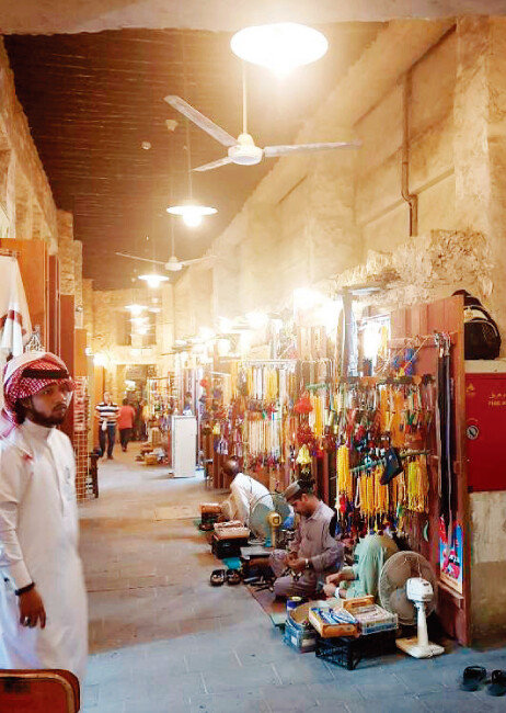 카타르 전통시장 ‘수크 와키프’ 내 이란 마켓. [이세형 동아일보 기자]
