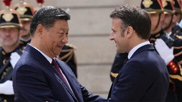 시진핑, 마크롱 만나 “유럽은 중요한 동반자” 美 보란듯 밀착