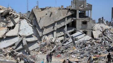 “이스라엘군, 가자지구 학교 드론공격…어린이 포함 최소 10명 사망”
