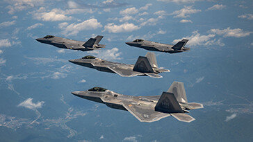 軍, F-35A 등 전투기 20여대로 타격훈련…北위성발사 예고 대응