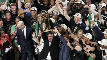 보스턴, 16년만에 NBA 우승… 역대 최다 18번째 트로피