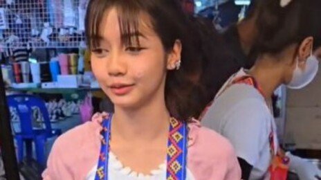 “블핑 리사 여동생 아냐?”…치킨 파는 10대 소녀 화제