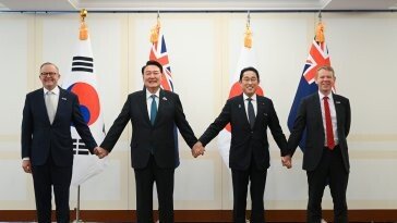 “나토, 한국·일본·호주·뉴질랜드와 첫 협력 공동문서 정리”