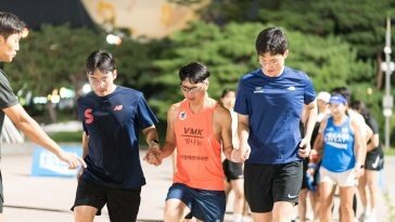 ‘믿음의 끈’ 하나로 소통…“보이지 않아도 10km 달리기 거뜬하죠”