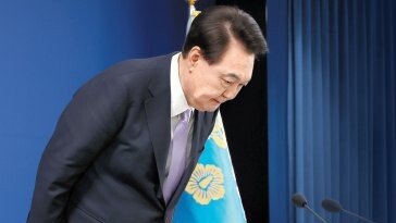 브레이크 없는 尹지지율, 17%로 또 최저